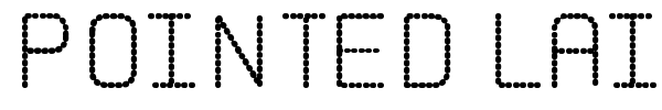 Pointed Laid St font preview
